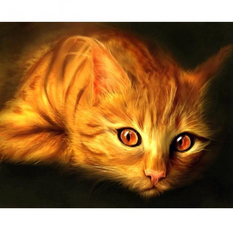 2019 New Hot Sale Pet Cute Cat Picture 5d Diy Diamond Painting Kits