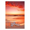 5D Diamond Painting Kits Warm Series Beach Summer Rot Sunset