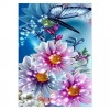 5D DIY Diamond Painting Kits Dream Beautiful Butterfly Flower