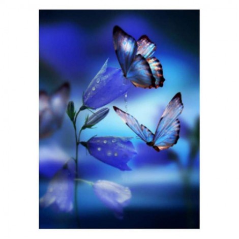 5D DIY Diamond Painting Kits Dream Crystal Butterfly Flowers