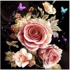 Flowers and Butterfly 5d Diy Diamond Painting Kits