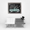 5D DIY Diamond Painting Kits Dream Truck Journey Blackboard